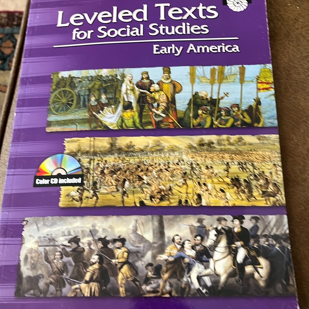 3 Social Studies Leveled texts(World Culture through Time- Early America-Expandi
